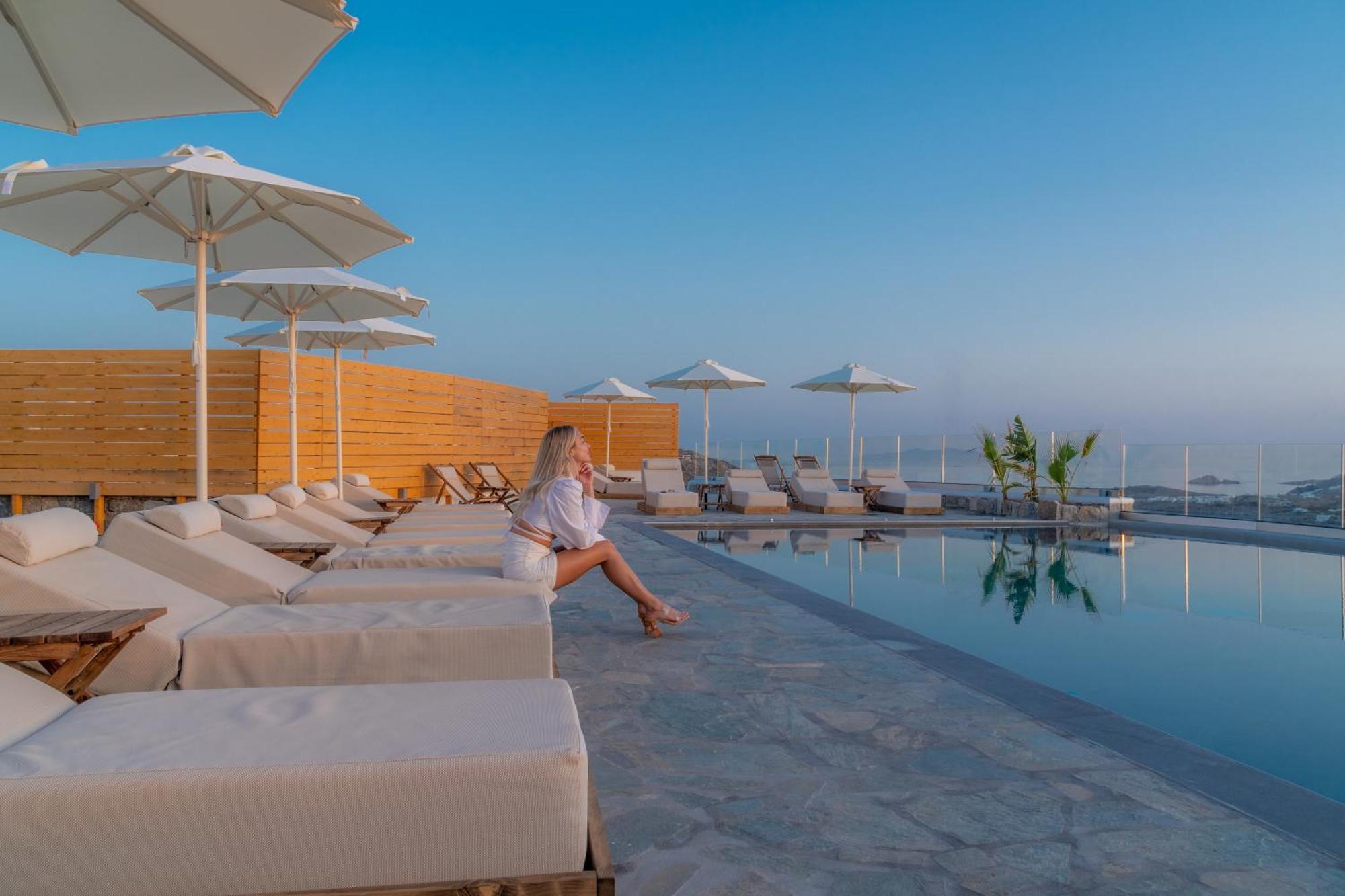 Le Ciel Suites & Villas Mykonos Town Luaran gambar